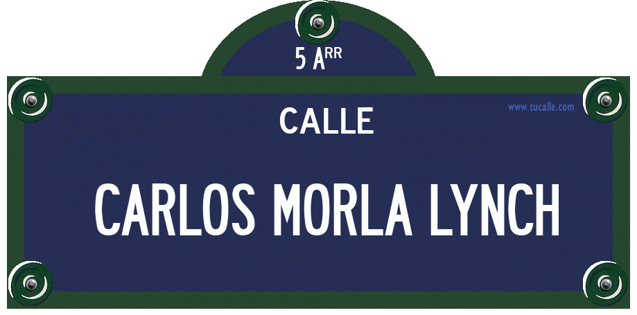 cartel_de_calle-de- Carlos Morla Lynch_en_paris